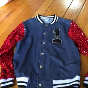 NWOT girls costume sequence jacket